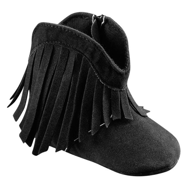 moccasin boots for baby girl