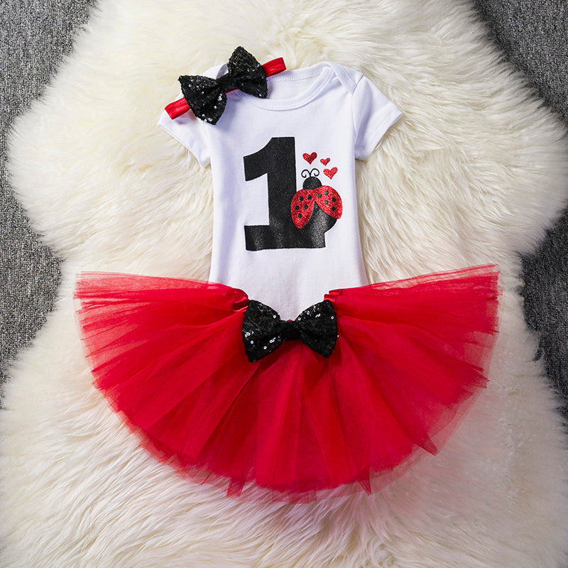 party wear dress for newborn baby girl