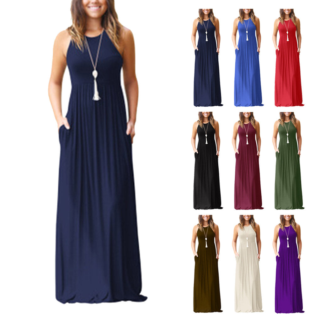 long dress plain