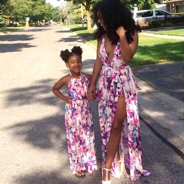 mom and daughter matching jumpsuit