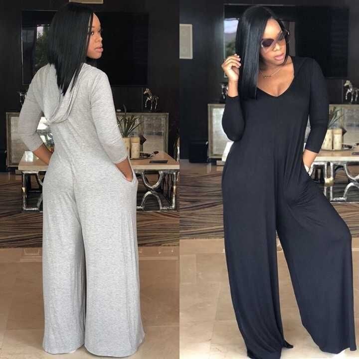 split sleeve jumpsuit