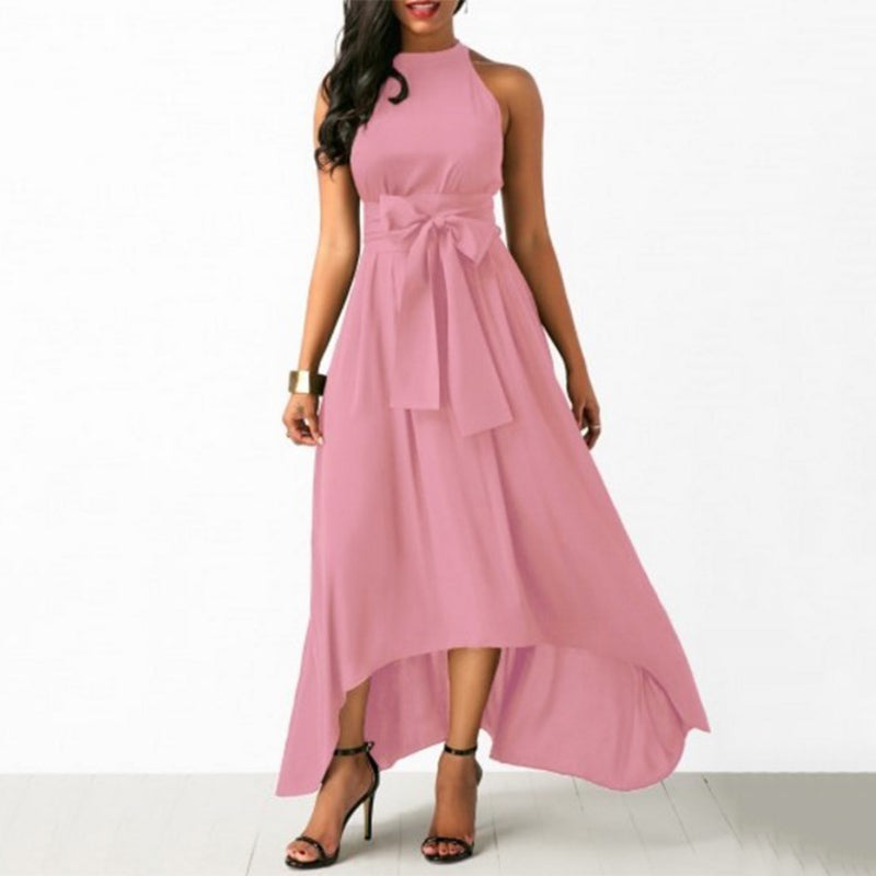 maxi peplum dress