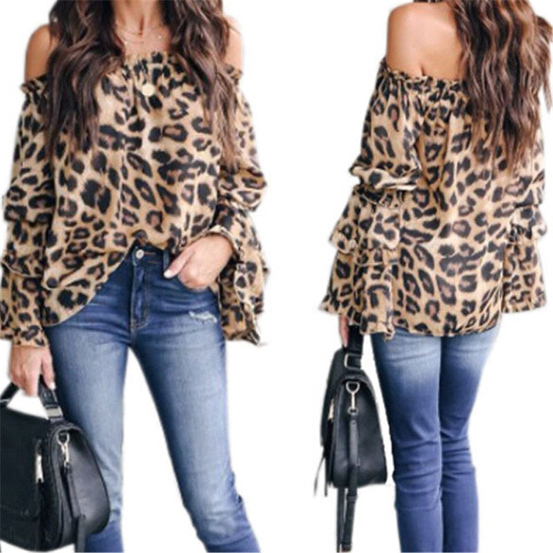 leopard print clothing womens