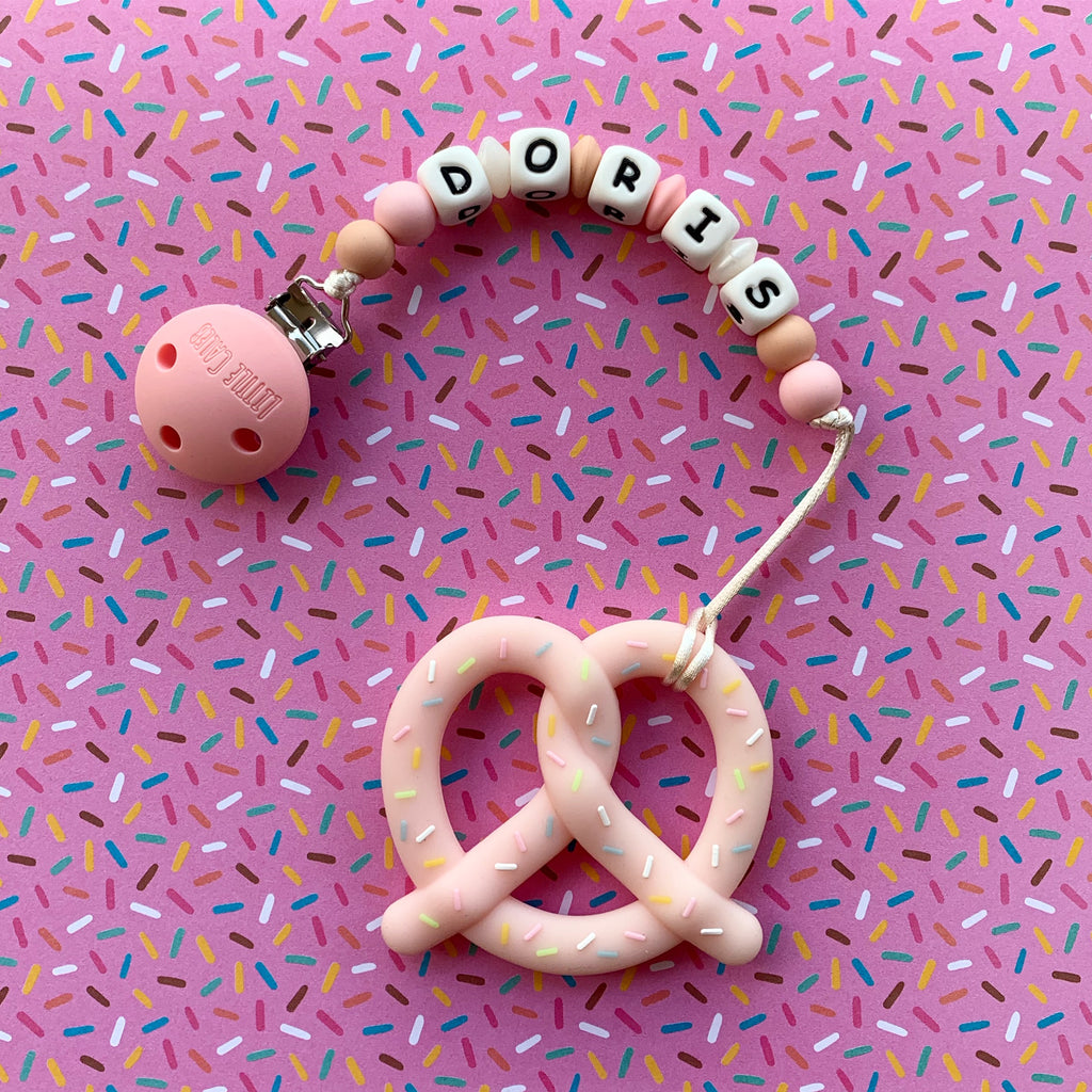 pretzel teether