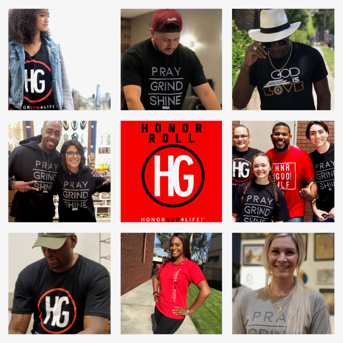 Introducing the HG HONOR Roll. A gallery of pics from folks around the world rocking HG.
