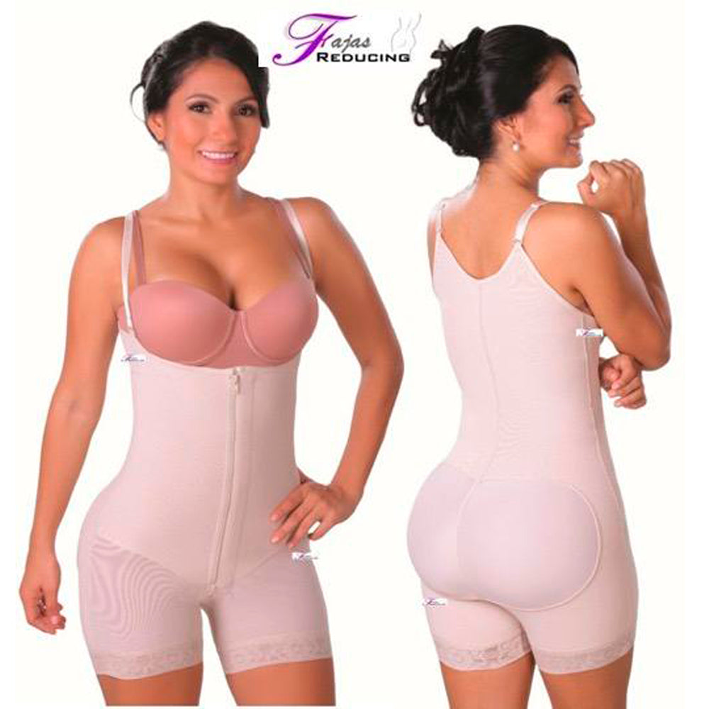 Premium Girdle for Women Fajas Colombianas Fresh and Light Full Coverage  Bra 3-Row Hook Adjustment Bust Alignment And Surgical Wear-Faja Mujer  Moldeadora Colombiana 