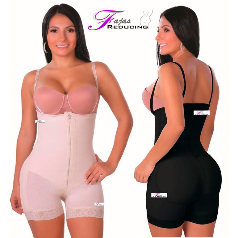 Girdle Shapewear Bodysuit-Faja Colombiana Fresh and Light-Fajas Mujer Para  Bajar de Peso Body Shaper Waist Cincher with side-flexible boning tabletop