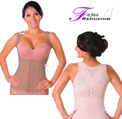 Faja Reductora Mujer Invisible garment Thermo-reducer Lycra-Latex Braless  co…