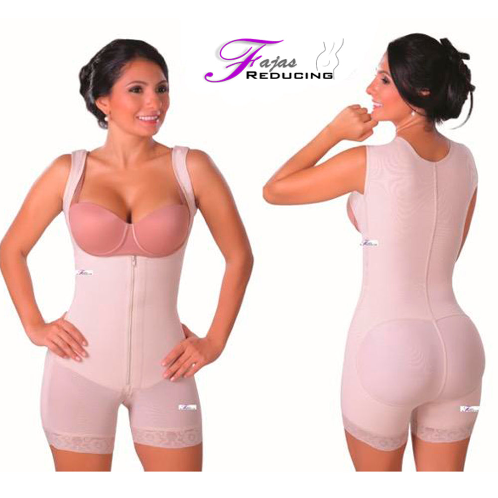 ARANZA Latex Vest Waist Trainer Cincher for women Steel Boned Nude |  Chaleco Latex Fajas Colombianas Reductoras Piel