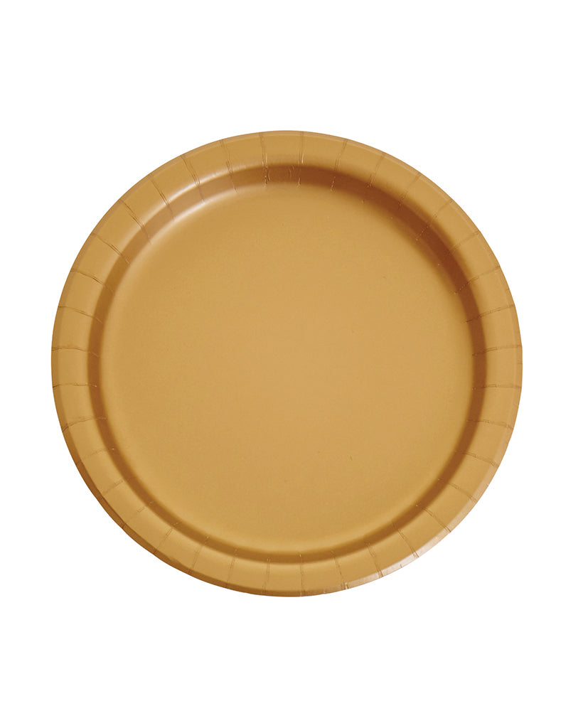 large oval paper plates