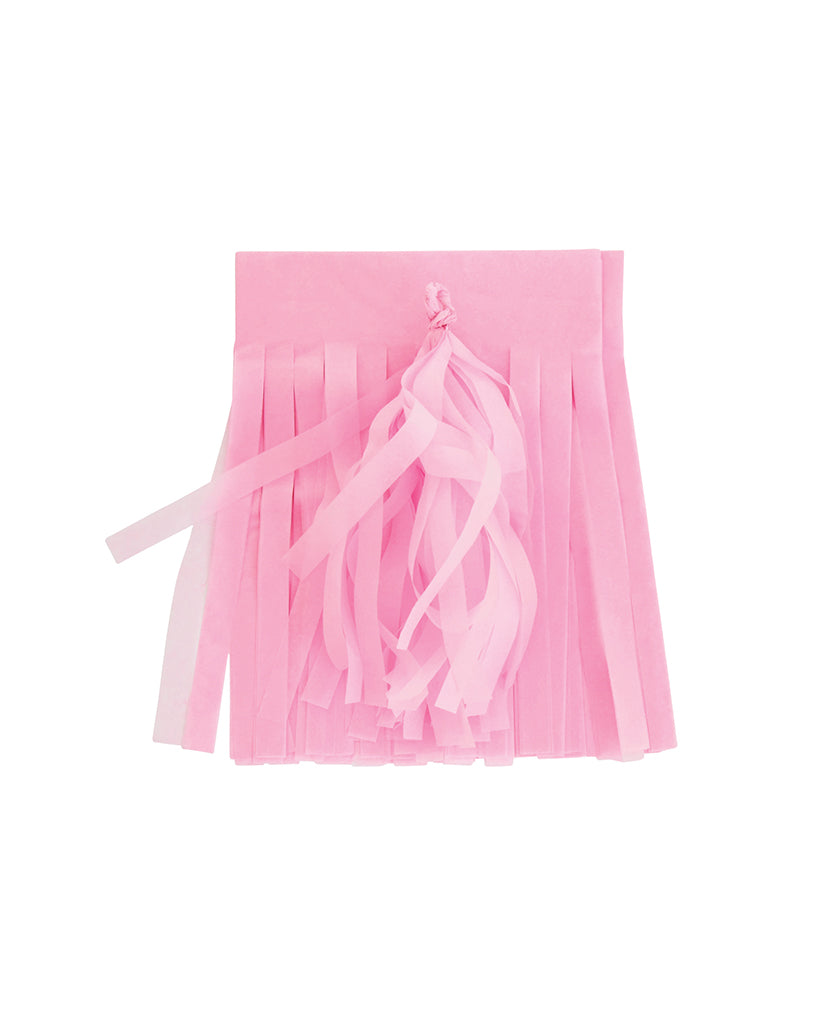 tissue paper tassels