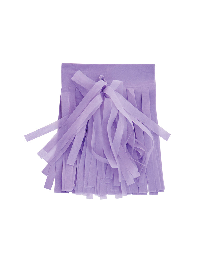 tissue paper tassels