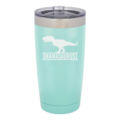 Don't Mess with Mamasaurus You'll Get Jurasskicked Floral Style Stainless  Steel Tumbler