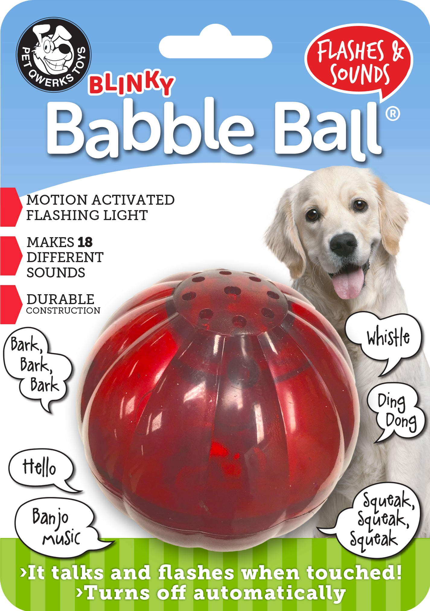 interactive dog ball