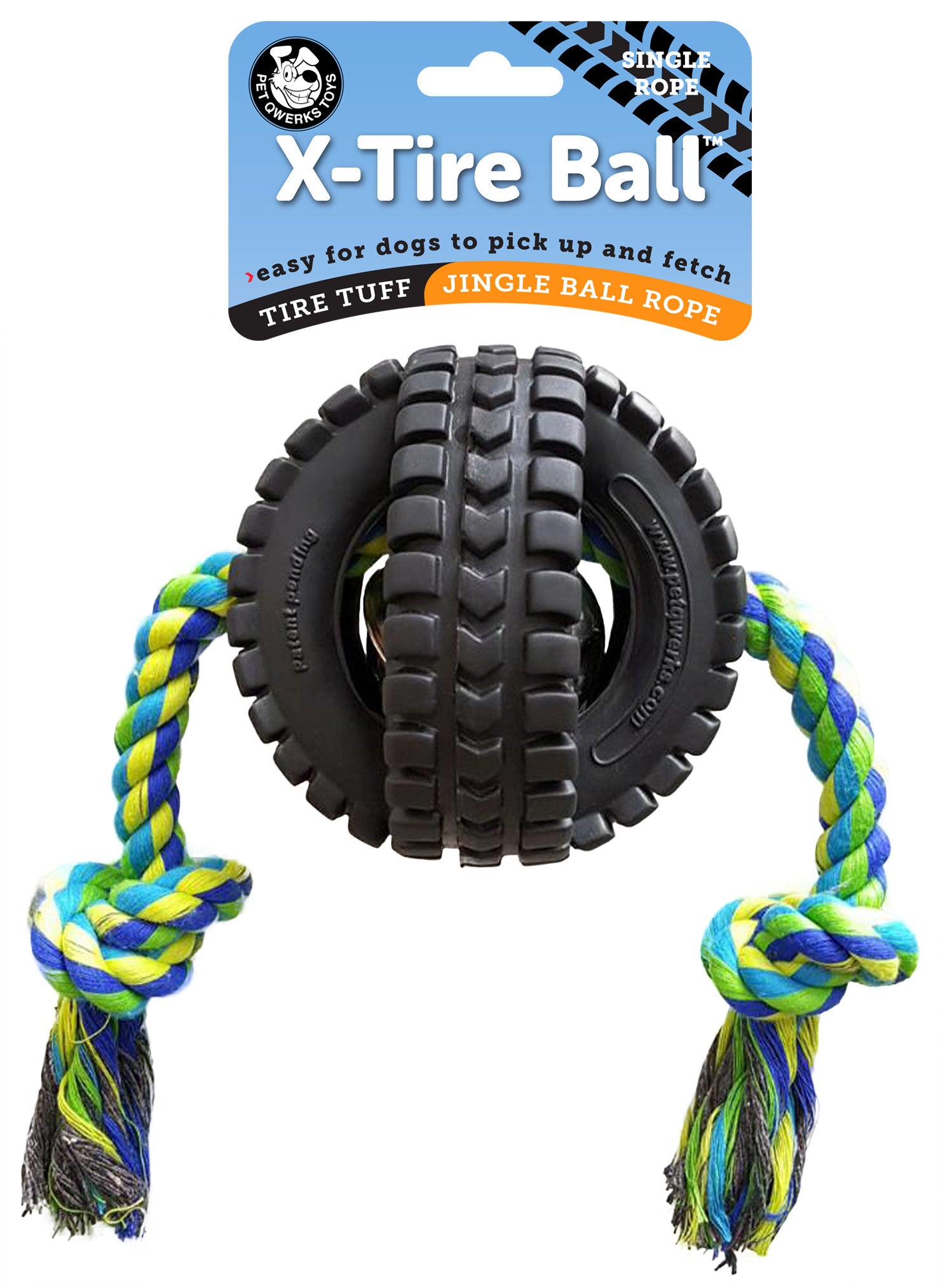 tire rope dog toy