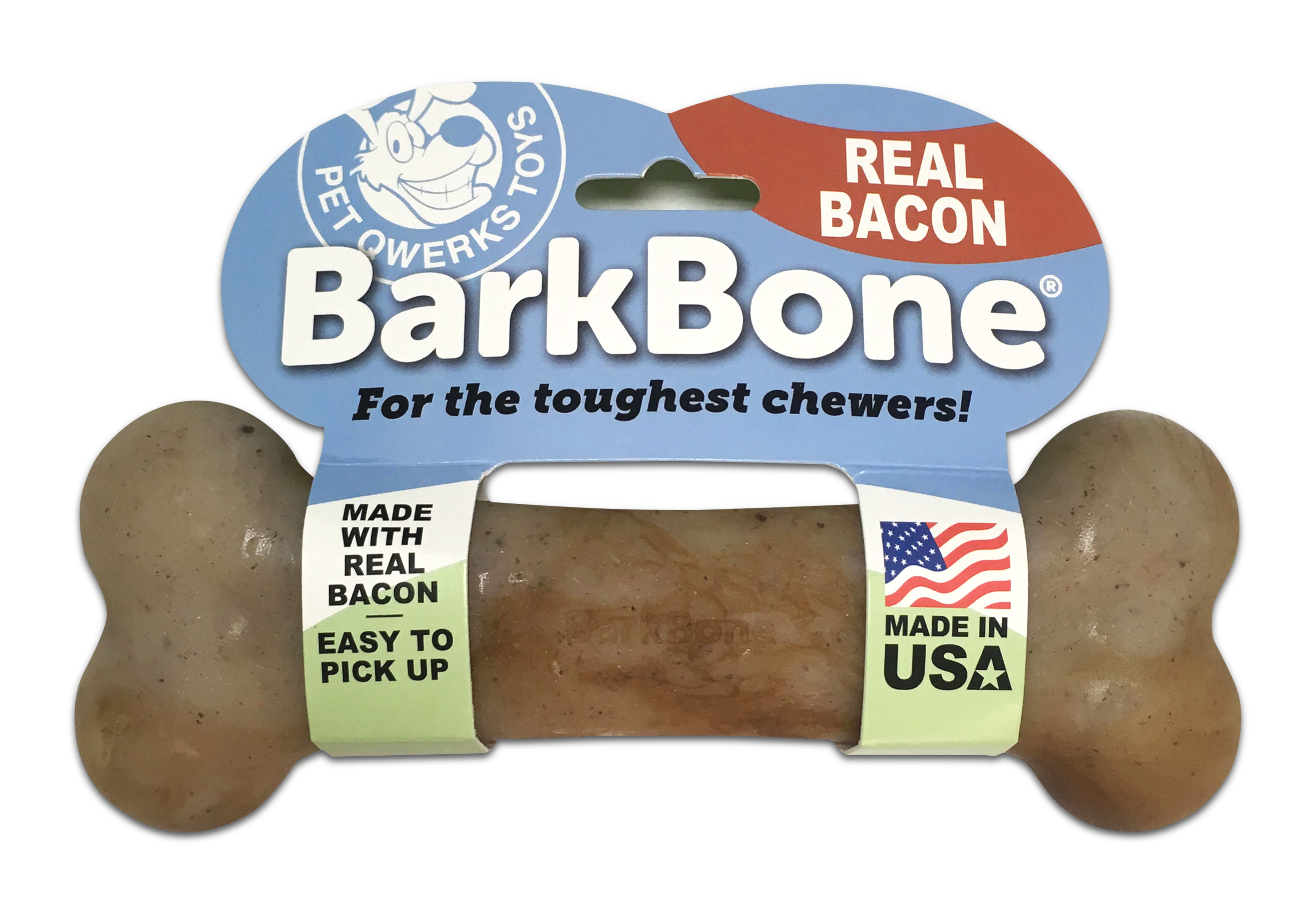 bark bone chew toy