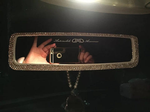 bling bling auto mirror