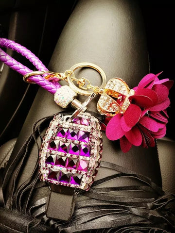 Bling Car Key Holder with Rhinestones for Mercedes Benz – Carsoda