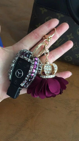 Mercedes Benz Pink Bling Car Key case