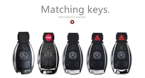 Mercedes Benz GLA GLE GLC C200 GLK CLA E C S Class Car Key FOB