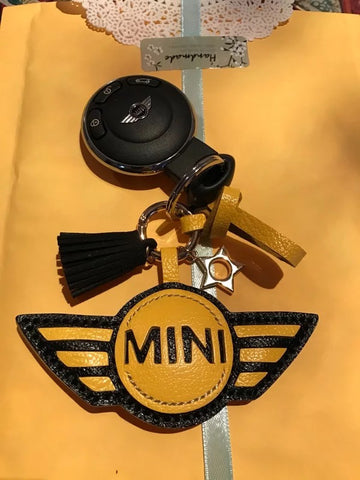 customized mini cooper keychain