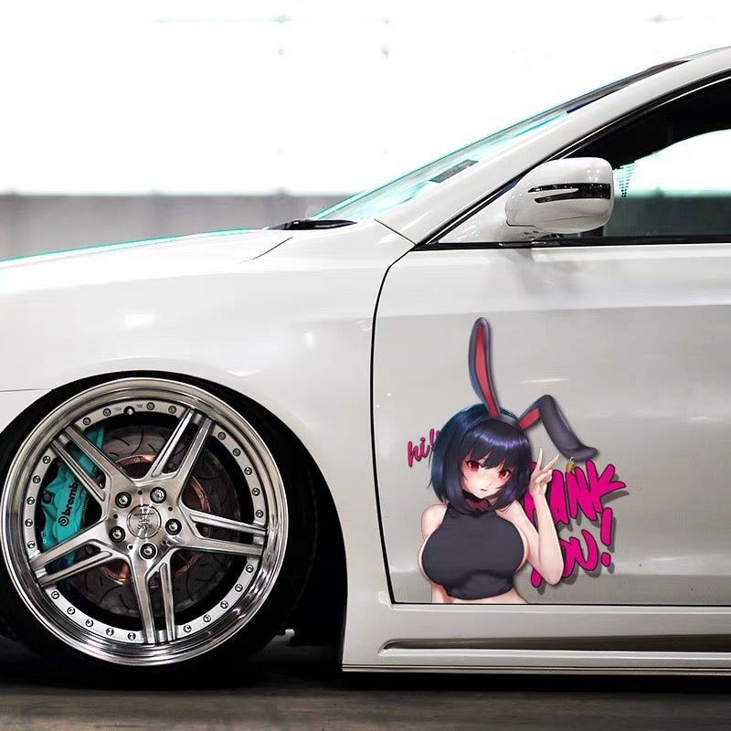 16X16'' Anime Car Decal - Car Accessories for teens – Carsoda