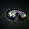 Infiniti Bling Emblem for Steering Wheel LOGO Sticker Decal