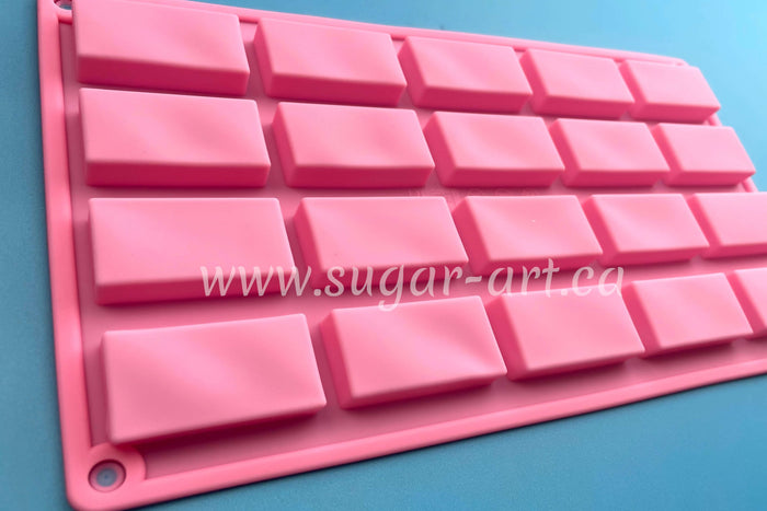 20ml Rectangle Silicone Mold - 119 Cavities