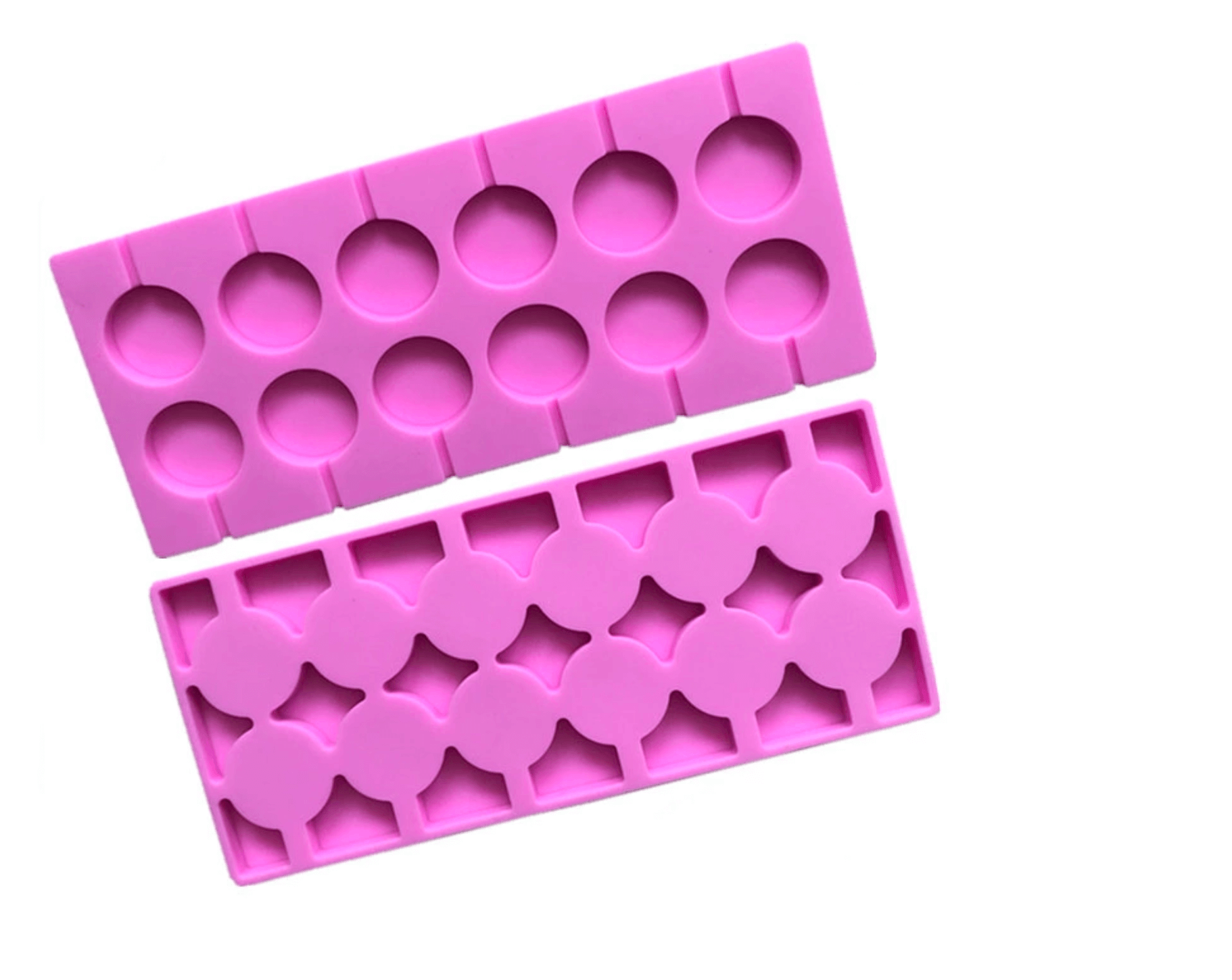 Small Round Cavity Silicone Mold for Lollipops - 12 Cavity 1.1 (2.8cm)  each - BSUPP022