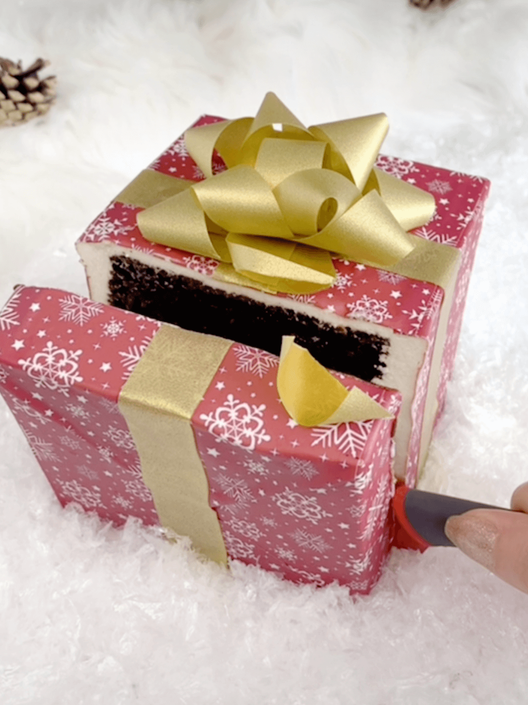 sugar box cake