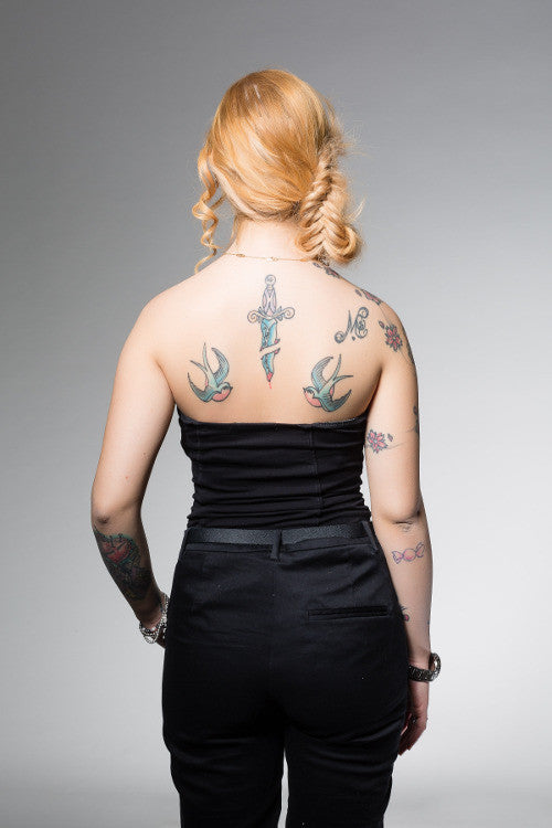  Cristina avec une tresse française 