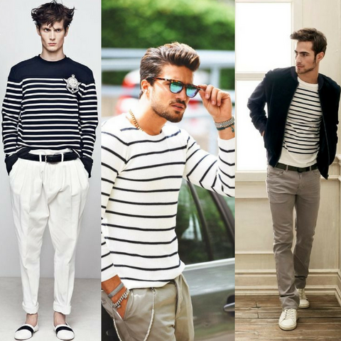 Five ways to style the men's Breton stripe sweater – Paul James Knitwear