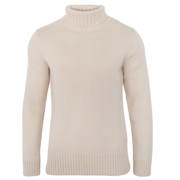 The Fitted Submariner - Roll Neck Merino Wool Jumper – Paul James Knitwear