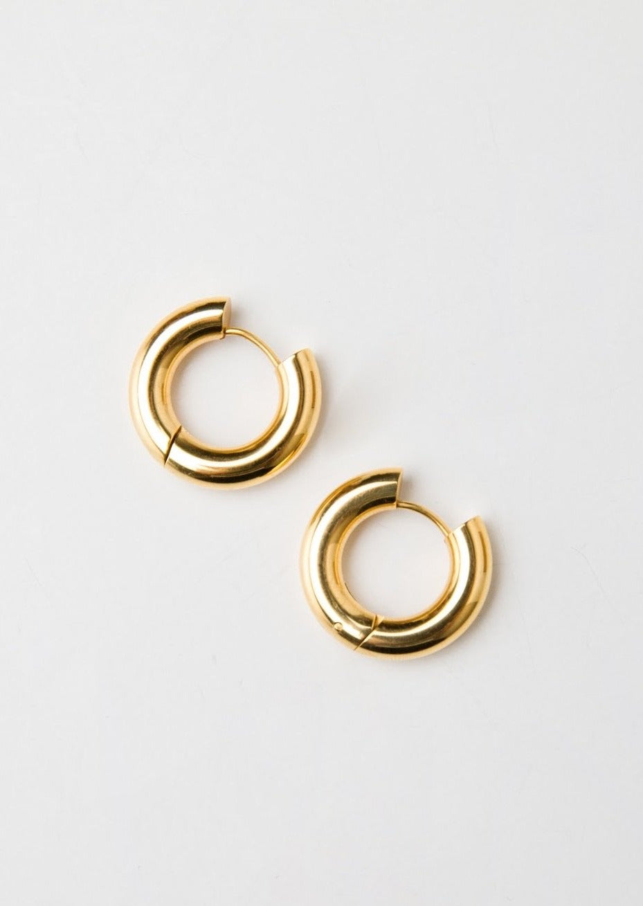 Candongas Gold Medium – Brenda Grands Jewelry
