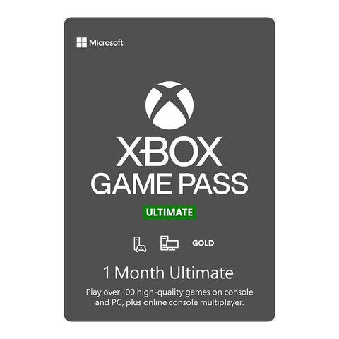 1 month xbox game pass ultimate