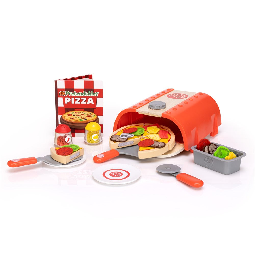 Kiezelsteen avontuur Pluche pop Pretendables Backyard Pizza Oven Set | The Milk Moustache