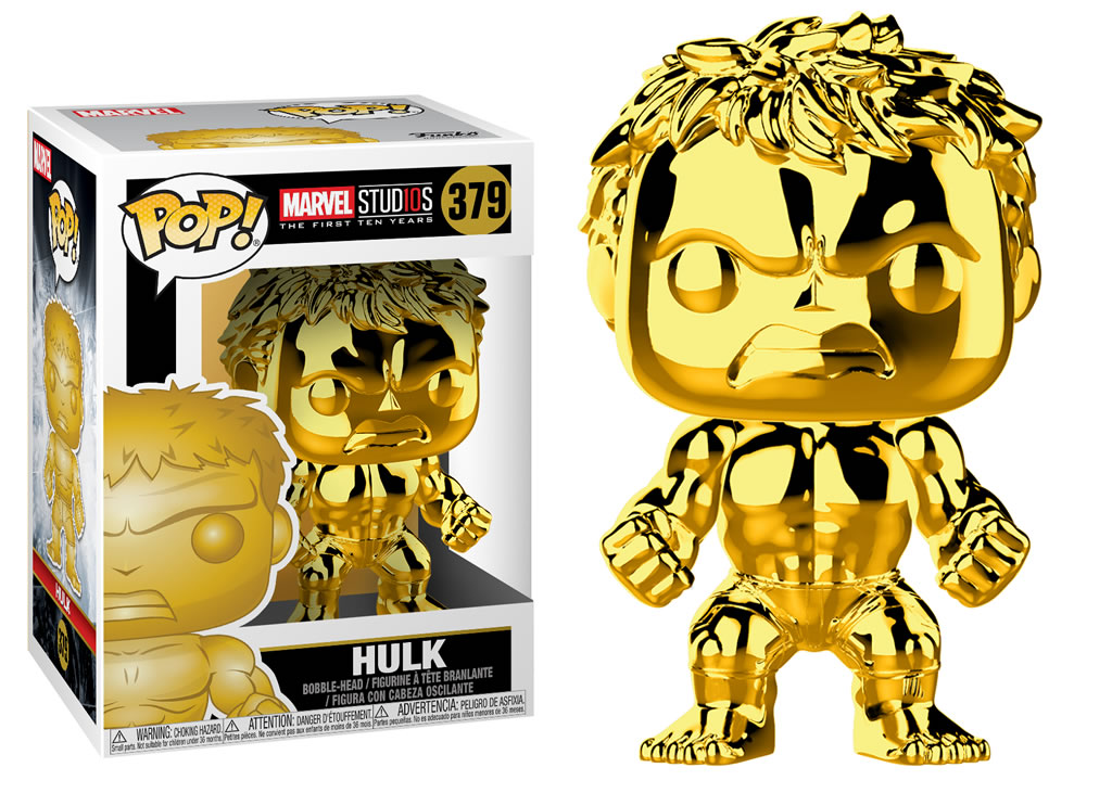 hulk chrome funko pop