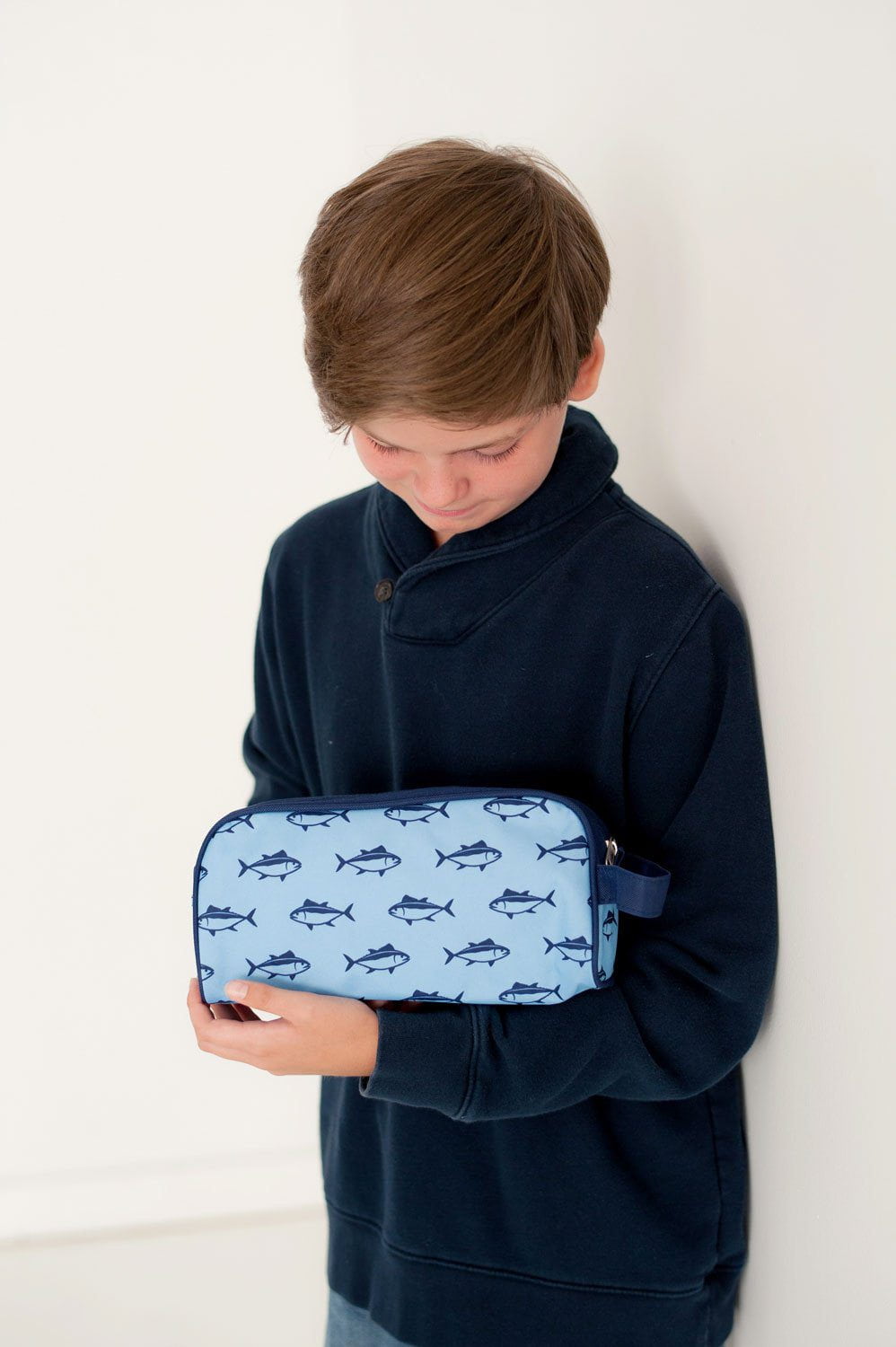 Køb Humdakin - Monogram Cosmetic Bag, Ocean hos Rumklang