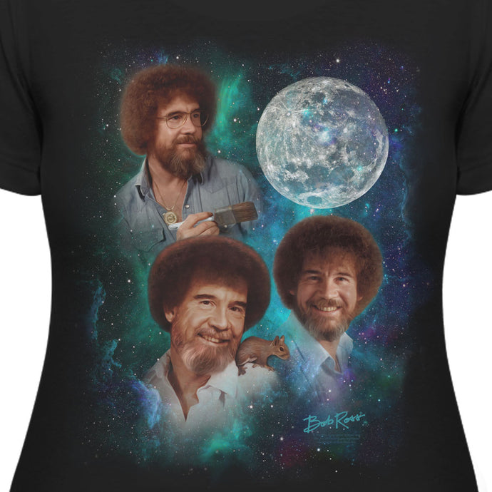 bob ross cat shirt