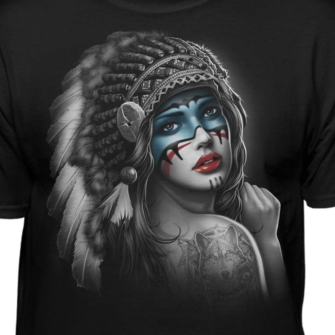 american indian t shirts