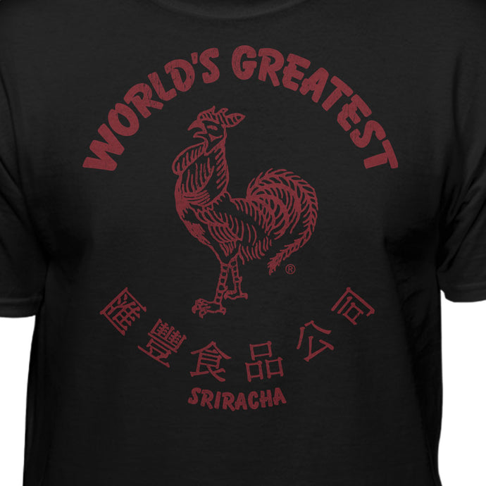 Sriracha World S Greatest Hot Sauce Men S T Shirt Teelocity