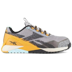 Nano X1 Adventure Composite-Toe Athletic Work Shoe Yellow/Gray - Steel Toes