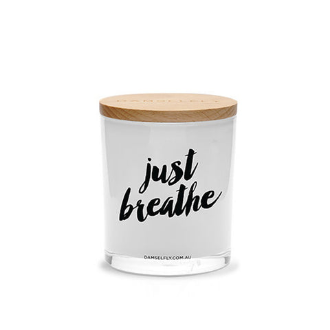 Just Breathe - Candle By Damselfly