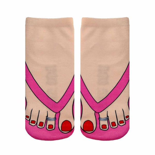 Flip Flop Ankle Socks – All Dolled Up Bar