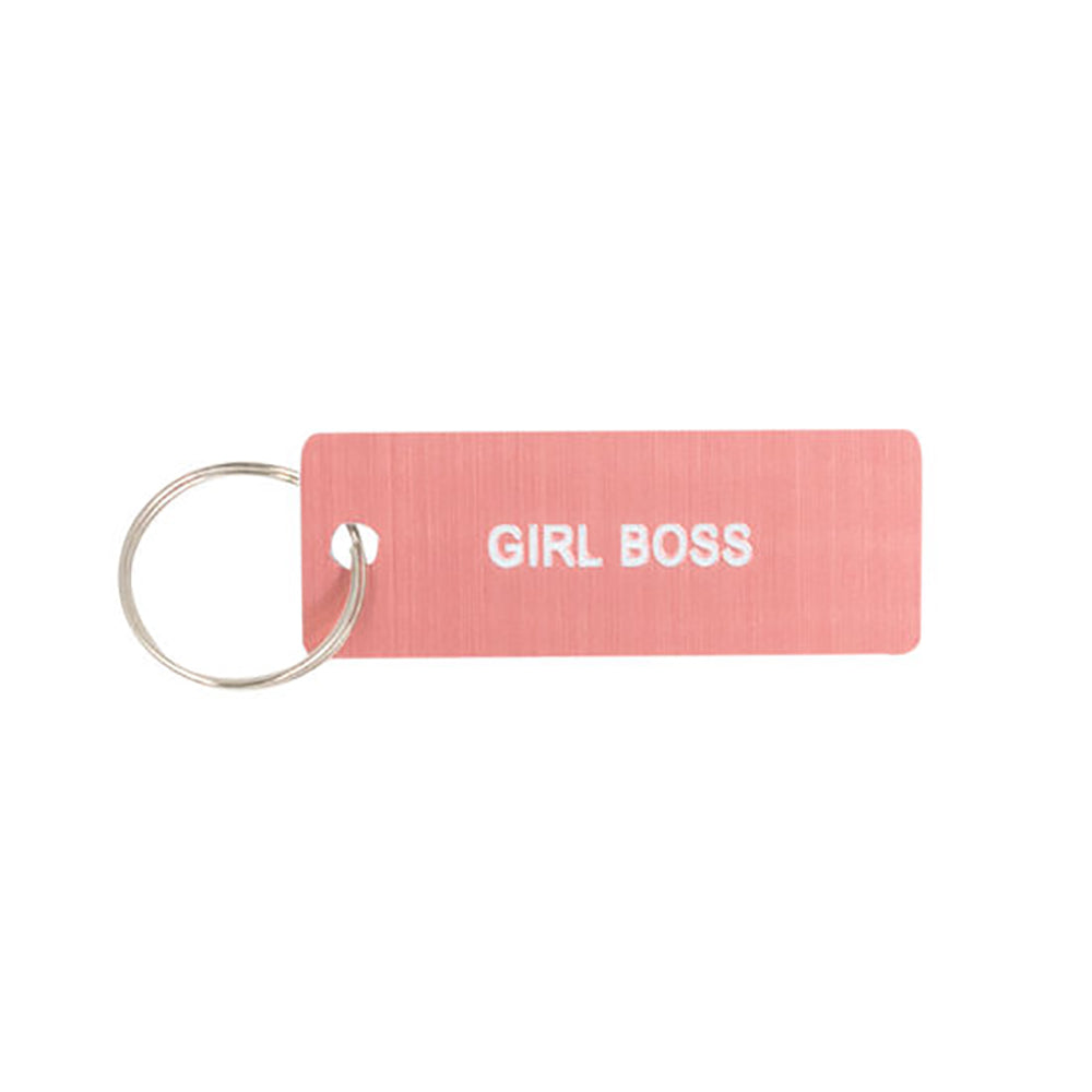 girl boss keychain