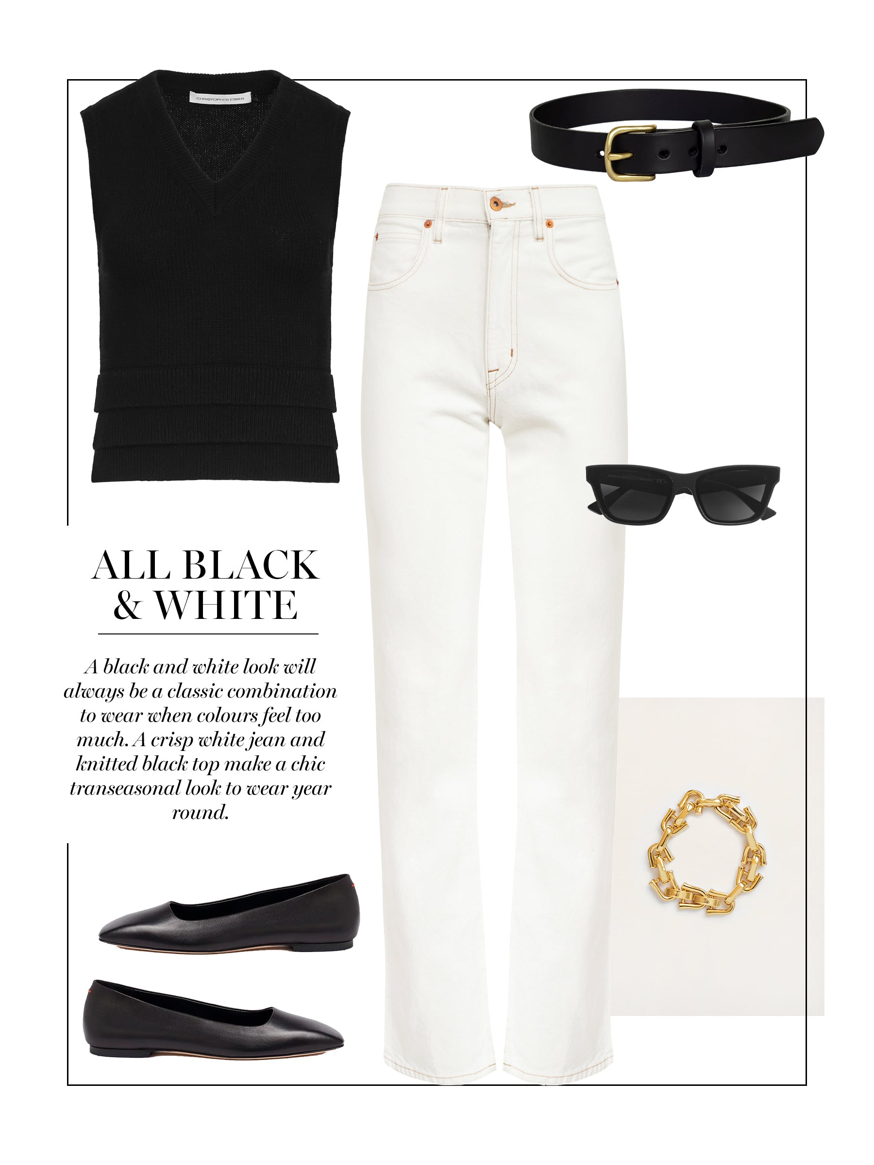 New Season Outfit Ideas - Black and White