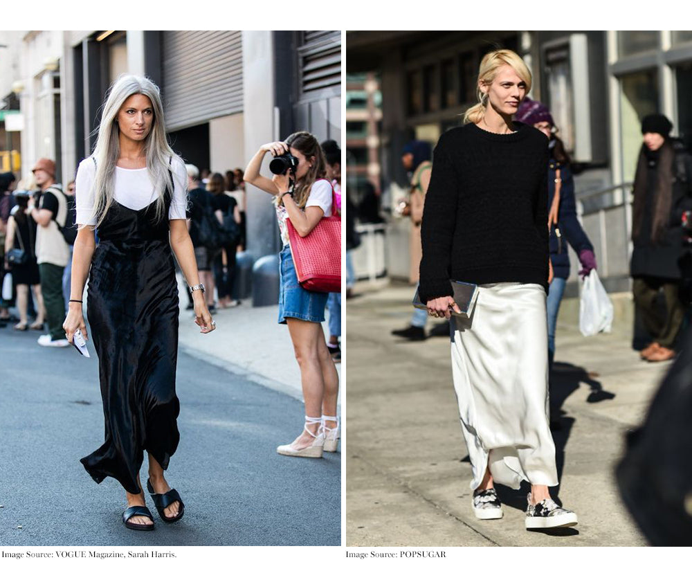 Chic At Every Age  Four Ways to Wear a Slip Dress