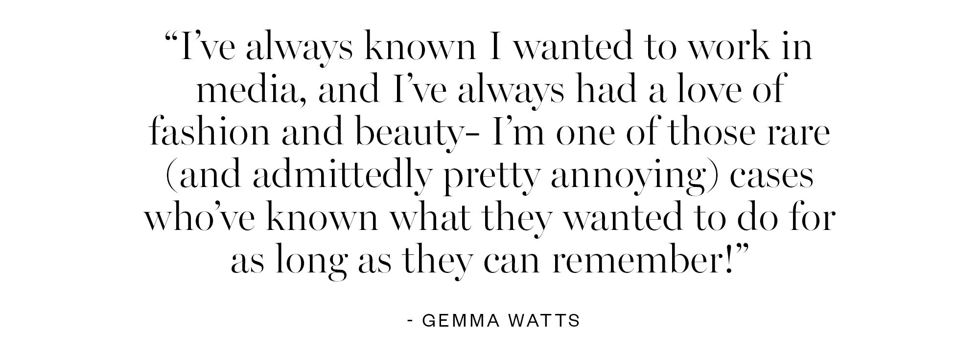 interview with beauty editor gemma watts | the undone