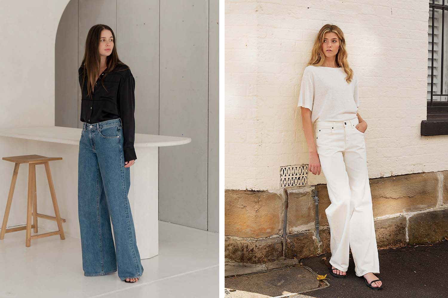 its official wide leg denim is here to stay | The UNDONE