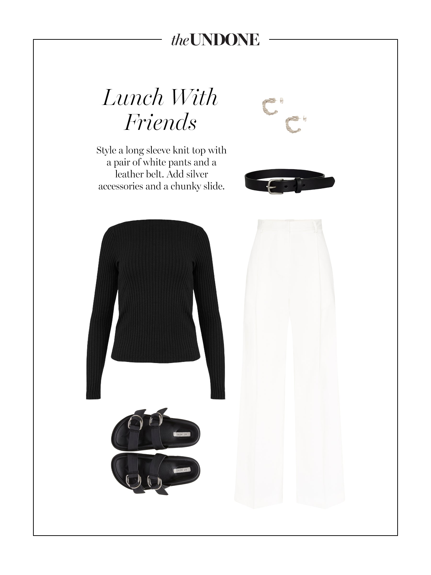 Lunch With Friends Outfit Idea | The UNDONE